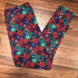 Multicolored TC LuLaRoe Leggings